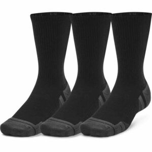 Under Armour PERFORMANCE TECH 3PK CREW Unisexové ponožky, černá, velikost obraz
