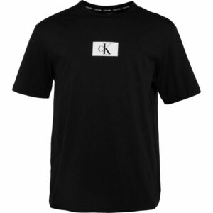 Calvin Klein ´96 GRAPHIC TEES-S/S CREW NECK Pánské tričko, černá, velikost obraz
