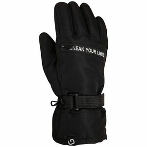 Lewro IKEF Dětské lyžařské rukavice, černá, velikost obraz