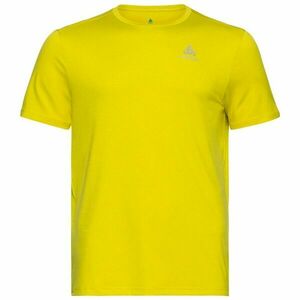 Odlo RUN EASY 365 T-SHIRT CREW NECK SS Pánské běžecké tričko, žlutá, velikost obraz