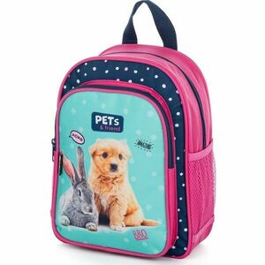 Oxybag KID BACKPACK PETS Předškolní batoh, růžová, velikost obraz