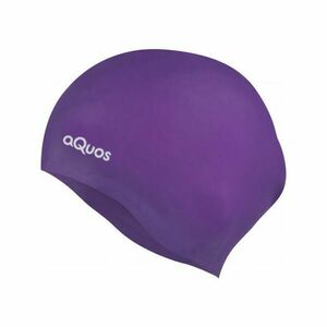 AQUOS CUSK Juniorská plavecká čepice, fialová, velikost obraz