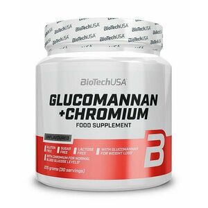 Glucomannan + Chromium - Biotech USA 225 g obraz