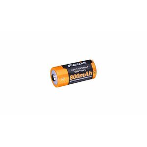 Fenix dobíjecí baterie RCR123A 800 mAh USB-C Li-ion obraz