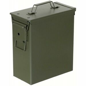 MFH Americká muniční krabička, cal. 50, velká, PA 60, kovová, OD zelená obraz