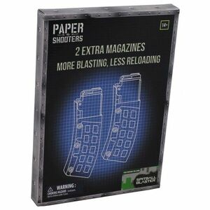 PAPER SHOOTERS Náhradní zásobníky pro Paper Shooters Green Spit, 2 ks obraz