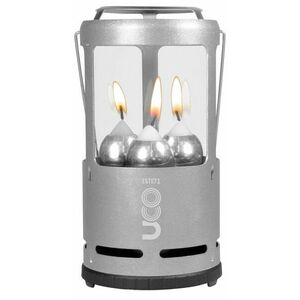 UCO Přenosná lucerna na 3 svíčky, šedá obraz