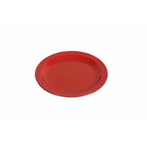 Waca Melaminový plochý talíř o průměru 23, 5 cm červený obraz