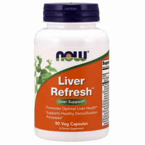 Podpora jater Liver refresh 90 kaps. - NOW Foods obraz