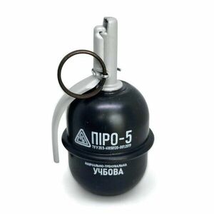 Simulační a cvičný granát PIRO-5 Pyrosoft® (Barva: Černá) obraz