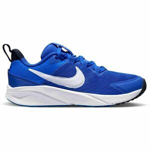 Nike STAR RUNNER 4 Dětská běžecká obuv, modrá, velikost 33.5 obraz