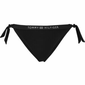 Tommy Hilfiger SIDE TIE BIKINI Dámský spodní díl plavek, černá, velikost obraz