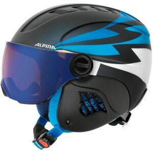 Alpina Sports CARAT LE VISOR HM Dětská sjezdařská helma, černá, velikost obraz