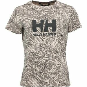 Helly Hansen LOGO T-SHIRT GRAPHIC W Dámské triko, šedá, velikost obraz