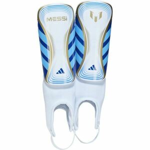 adidas MESSI SG MTC J Dětské fotbalové chrániče, bílá, velikost obraz