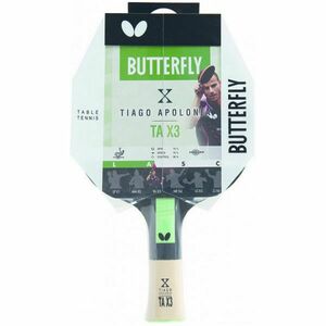 Butterfly TIAGO APOLONIA TAX3 Pálka na stolní tenis, hnědá, velikost obraz