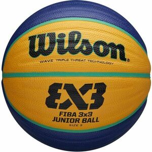 Wilson FIBA 3X3 JUNIOR Juniorský basketbalový míč, žlutá, velikost obraz