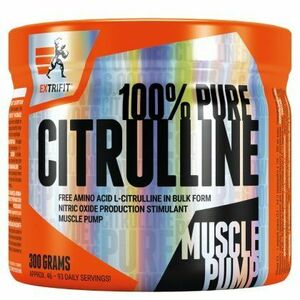 Citrulline 100% Pure Powder - Extrifit 300 g Orange obraz
