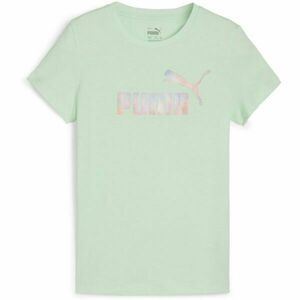 Puma ESSENTIALS + SUMMER DAZE TEE G Dívčí triko, světle zelená, velikost obraz
