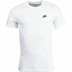 Nike SPORTSWEAR CLUB Pánské tričko, bílá, velikost obraz