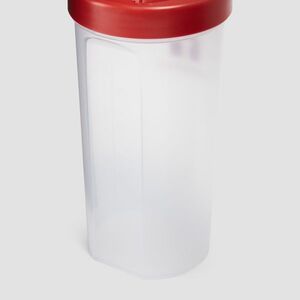 Myvegan Plastic Shaker Bottle - Burgundy - 600ml obraz