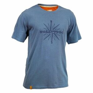 Tričko Warmpeace Swinton, modrá - M obraz