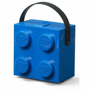 LEGO Storage HANDLE BOX Box na svačinu, modrá, velikost obraz