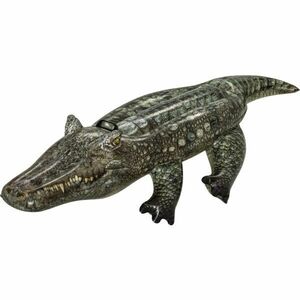 Bestway REALISTIC REPTILE RIDE-ON Nafukovací krokodýl, khaki, velikost obraz