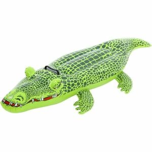 HS Sport CROCODILE RIDER Nafukovací krokodýl, zelená, velikost obraz