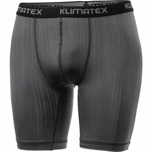 Klimatex BAX LONG Pánské funkční boxerky, tmavě šedá, velikost obraz