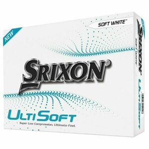 SRIXON ULTISOFT 12 pcs Golfové míčky, bílá, velikost obraz