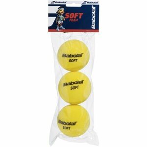 Babolat SOFT FOAM X3 Dětské tenisové míče, žlutá, velikost obraz