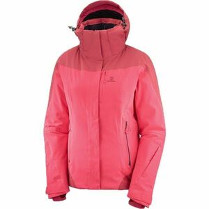 Salomon ICEROCKET JKT W Dámská lyžařská bunda, růžová, velikost obraz
