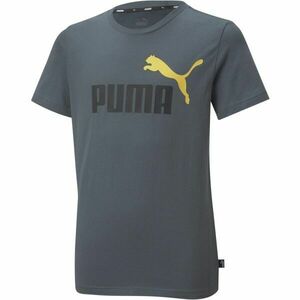 Puma ESSENTIALS+ TEE Pánské tričko, šedá, velikost obraz