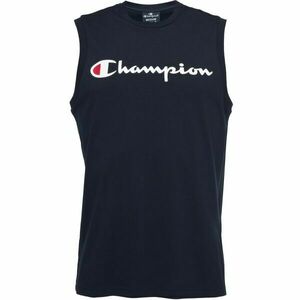 Champion LEGACY Pánské tričko, tmavě modrá, velikost S obraz