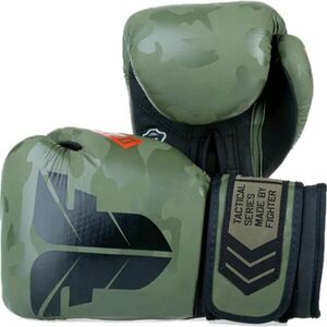 Fighter TACTICAL 10 OZ Boxerské rukavice, tmavě zelená, velikost obraz