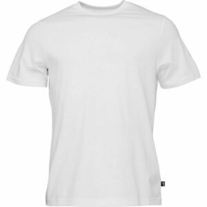 Puma BLANK BASE TEE Pánské fotbalové tričko, bílá, velikost obraz
