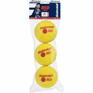 Babolat RED FOAM X3 Dětský tenisový míč, žlutá, velikost obraz