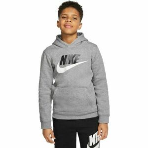 Nike SPORTSWEAR CLUB FLEECE Dětská mikina, šedá, velikost obraz
