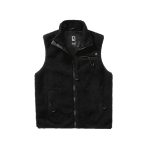 Fleecová vesta Brandit Teddyfleece, černá - L obraz