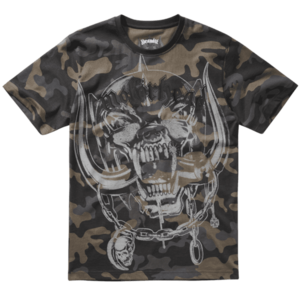 Brandit Motörhead Tričko Warpig Print, darkcamo - XXL obraz