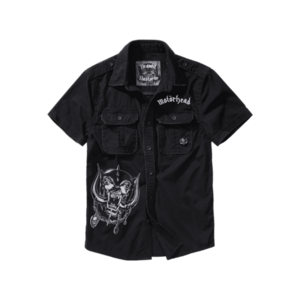 Brandit Motörhead Vintage košile s krátkým rukávem, černá - S obraz