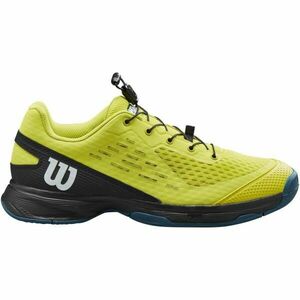 Wilson RUSH PRO JR 4.0 QL Juniorská tenisová obuv, žlutá, velikost 35 1/3 obraz