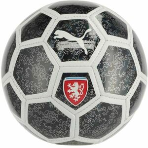 Puma FACR FAN BALL MINI Mini fotbalový míč, černá, velikost obraz