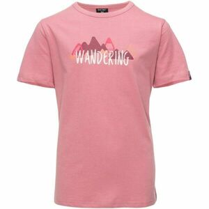 Hi-Tec ARETA JRG Dívčí triko, růžová, velikost obraz