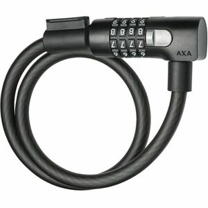 AXA RESOLUTE C12-65 CODE Kabelový zámek, černá, velikost obraz