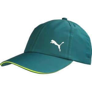 Puma ESSENTIALS RUNNING CAP Sportovní kšiltovka, tmavě zelená, velikost obraz