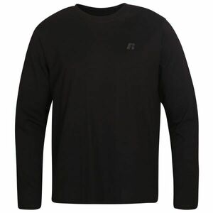 Russell Athletic LONG SLEEVE TEE SHIRT Pánské tričko, černá, velikost obraz
