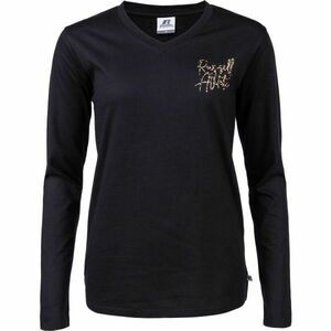 Russell Athletic L/S CREWNECK TEE SHIRT Dámské tričko, černá, velikost obraz