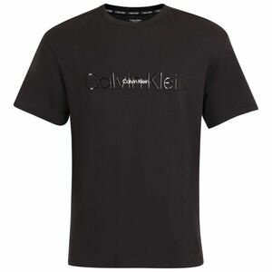 Calvin Klein S/S CREW NECK Pánské tričko, Černá, velikost S obraz